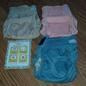 Langsprit Reusable Cat Diapers for Female and Male  Washable  Sz M Waist 12"-15"